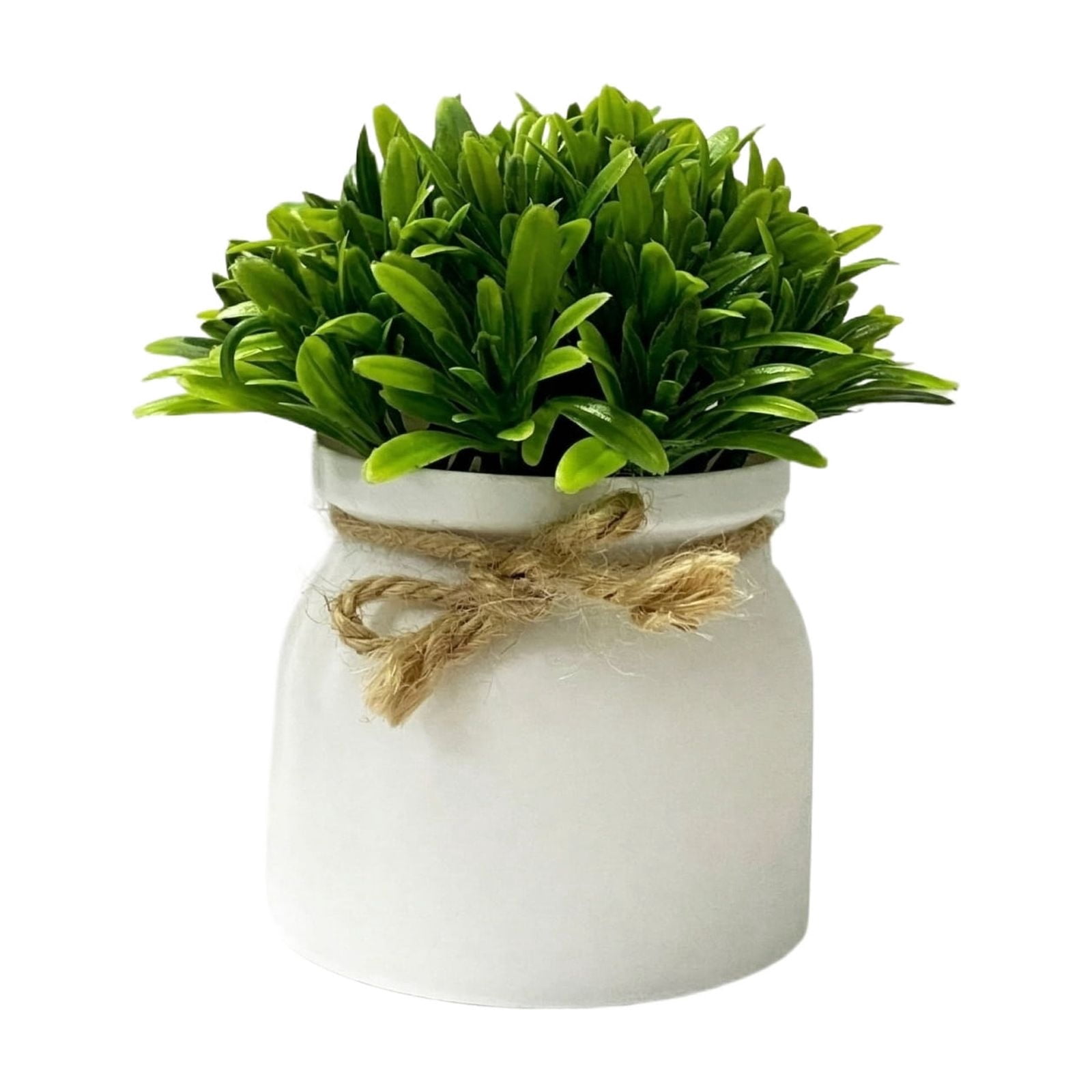 Artificial Potted Plant, Fake Greenery for Living Room Office Desktop ...