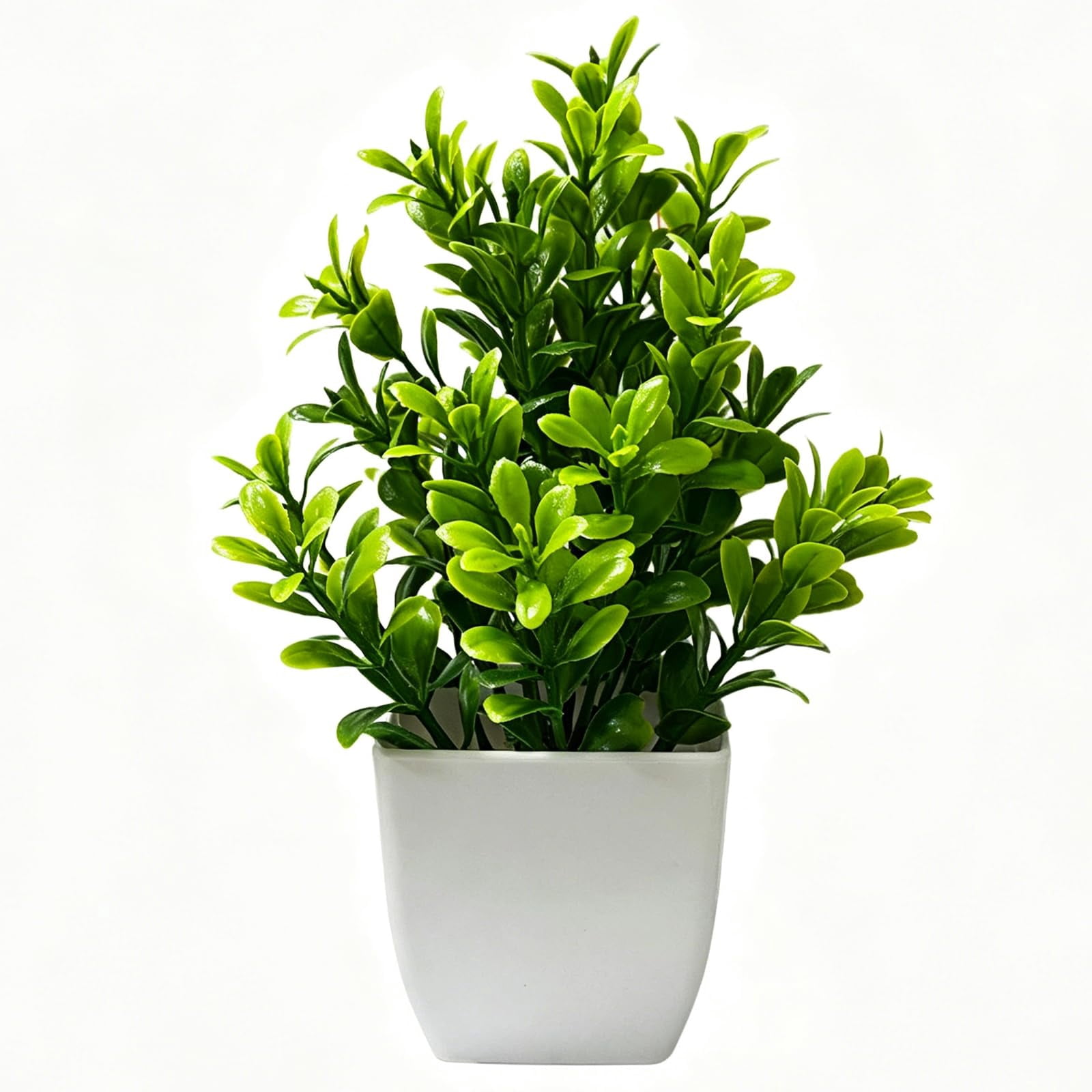 Artificial Potted Plants for Home Decor - Small Fake Greenery for ...