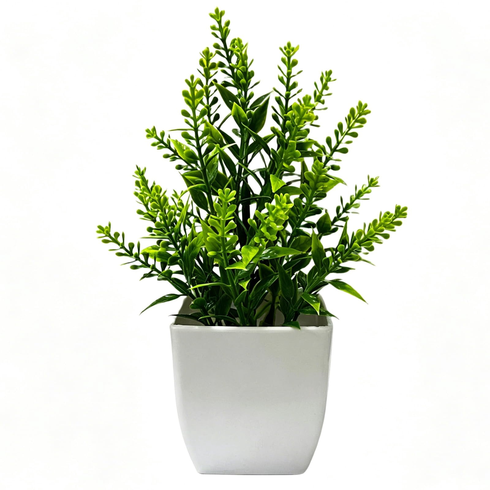 Image showcasing Artificial Potted Plants for Home Decor - Small Fake Greenery for ...