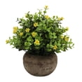 thumbnail image 1 of Artificial Potted Plants for Tabletop Decoration, Small Fake Flowers in Pots with Hemispherical Bonsai, Indoor Greenery for Home Office Desk Harlik, 1 of 9
