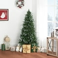 thumbnail image 1 of Naomi Home Artificial Christmas Tree-Size:4.5 ft,Style:White Tip, 1 of 10