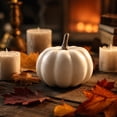 thumbnail image 1 of Artificial Pumpkin Decor, Foam Pumpkin Figurine for Halloween Thanksgiving and Christmas Table Displays, 1 of 7