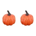 thumbnail image 1 of Artificial Pumpkin Fake Pumpkin Craft Pumpkins,Small Artificial Pumpkin Autumn Home Decor,Decorative Pumpkin Halloween Decoration,Faux Pumpkins for Halloween Thanksgiving Decoration,Orange 2PCS, 1 of 4