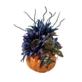 thumbnail image 1 of Artificial Pumpkin with Flowers, Thanksgiving Pumpkin Table Decoration – Autumn Harvest Centerpiece with Sunflowers & Maple Leaves, Fall Seasonal Home Décor for Dining Table, Living Room, 1 of 3