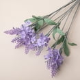 thumbnail image 1 of Artificial Purple Lavender,1 Brush Fake Lavender Flower for Wedding Bouquet DIY Table Centerpieces,Floral Arrangement Decoration, 1 of 9