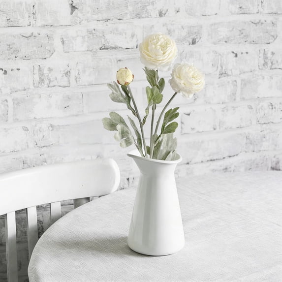 Artificial Ranunculus Flowers, Real Touch Fake Peony Bouquets for Wedding, Home Decor & Table Centerpieces