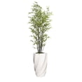 thumbnail image 1 of Artificial Real Touch 7.67 Feet Bamboo Tree With Planter, 1 of 3