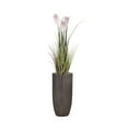 thumbnail image 1 of Artificial Reed Grass | 68" fake grass in a tall wooden styled planter planter| Lavender Ombre feathers | Vintage Home, 1 of 8