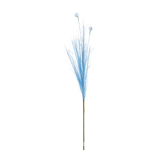 Artificial Reeds Grass Flowers, Colorful Handmade Decorations, Seven-Pronged Feathers, Peacock Grass for Fireworks and Home Decor, Durable Plastic Material