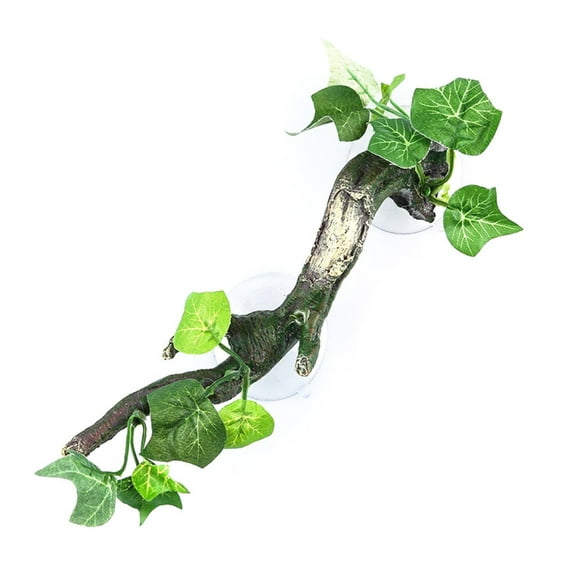 Artificial Reptile for Climbing Terrarium Plastic Jungle Bendable Amphibian Habitat Ornaments