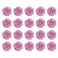 thumbnail image 1 of Artificial Rhinestone Chiffon Flower Heads, Dark Pink Red Flowers 2 Inch 20Pcs, 1 of 5