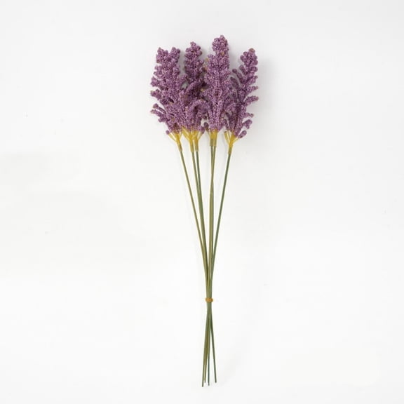 Artificial Rice Ear Bouquet | Handmade Wheat Stems | Imitation Dried Flowers Decor | Plastic Floral Arrangement for Home & Photography Props | 6 Bunches per Set