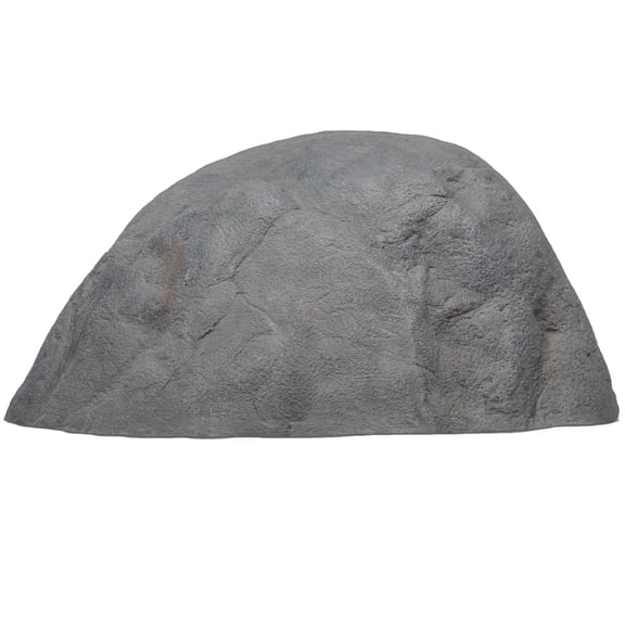 Artificial Rock Cover Weather-Resistant Fiberglass Garden Landscape Utility Concealer, Grand Teton