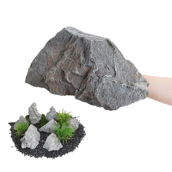 Artificial Rocks for Landscaping Rocks, PU Foam Artificial Rocks,RealisticNatural Texture Rock,Decorative Rocks for Yard Photography Props, Outdoor