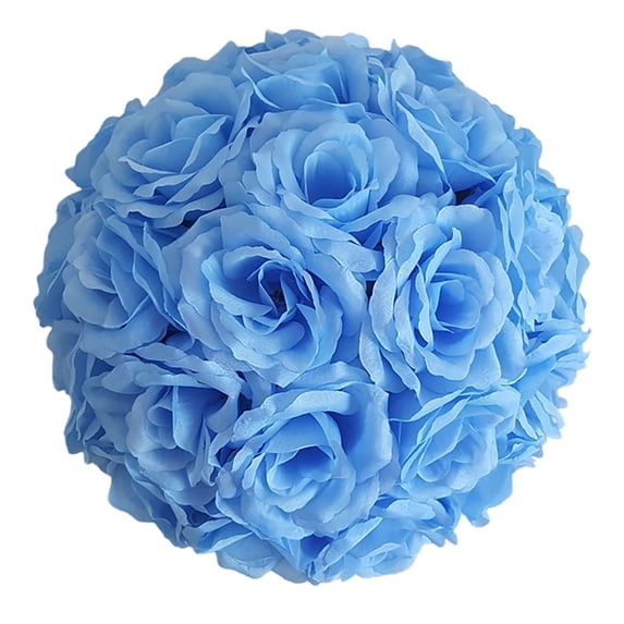 Artificial Rose Ball 15CM Diameter, Dienrx Fake Silk Rose Floral Ball Decor For Bridal Bouquets, Wedding Arch, Wedding Centerpieces, Garden Layout And Home Party Decor