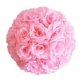 thumbnail image 1 of Artificial Rose Ball 17Cm Diameter, Dienrx Fake Silk Rose Floral Ball Decor For Bridal Bouquets, Wedding Arch, Wedding Centerpieces, Garden Layout And Home Party Decor, 1 of 6
