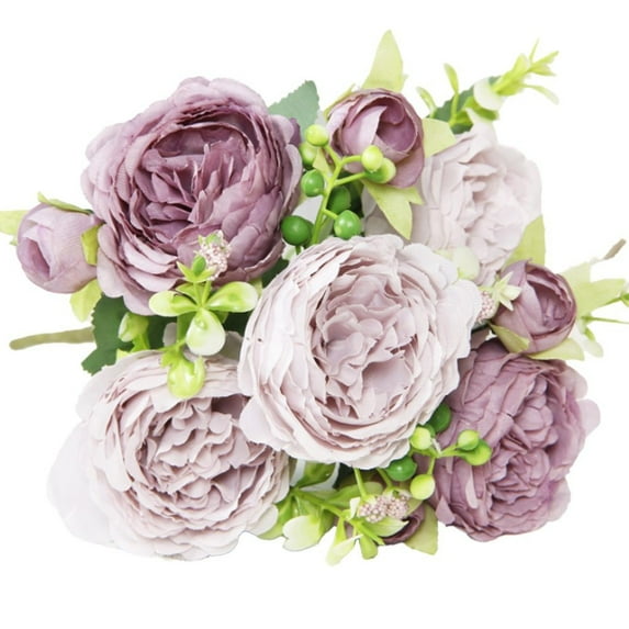 Artificial Rose Bouquet - 1 Bunch, Suitable For Wedding And Home Decoration