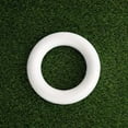 thumbnail image 1 of BalsaCircle White 12 pcs 8" Foam Wreath Rings - Bridal Wedding Foam Vase, 1 of 1