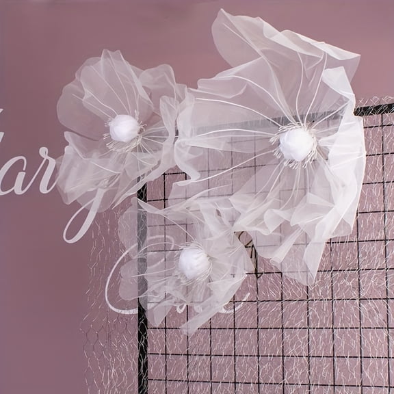 [Artificial Rose Flower] Big Artificial Rose Flower - Wedding Guide Home Decoration - Flower Art Design Photographic Props