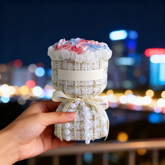 Artificial Rose Flower Bouquet - Artificial Flowers, Birthday Gifts Rose Bouquet for Romantic, Appreciation, for Her