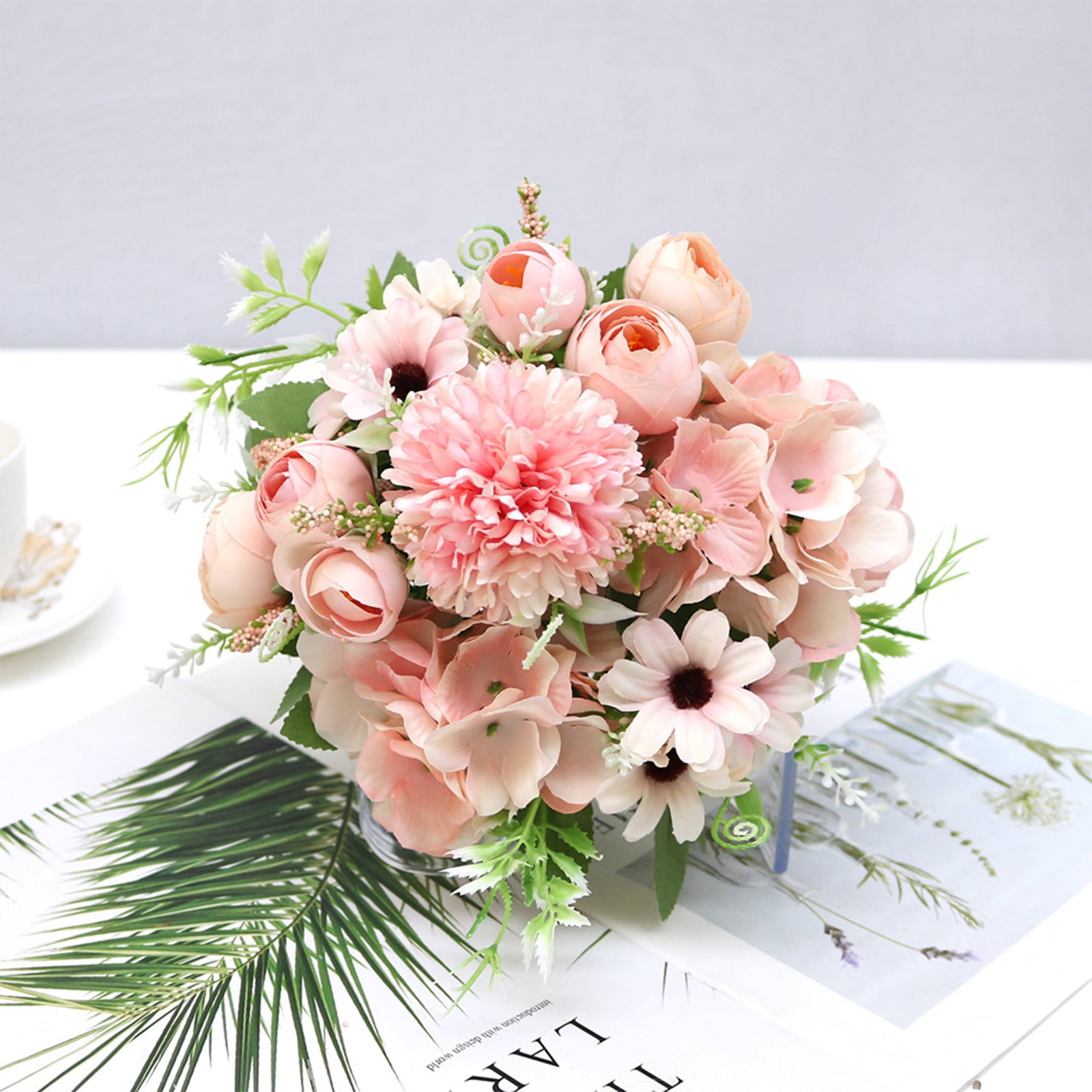 Curated visual reference: Artificial Rose Flower Decor Realistic Lifelike Single Stem Silk Flowers Photo Inspiration