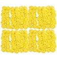 thumbnail image 1 of Uxcell Artificial Rose Flower Heads Yellow Mini Faux Flowers 0.8"-1" 144Pcs, 1 of 4