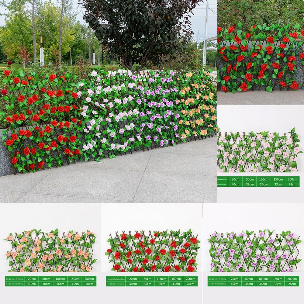 Improvements Floral Bloom Expandable Fence