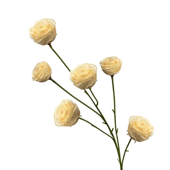 Artificial Rose Flowers, Faux Long Stem Silk Rose Stems, Realistic Fake Floral Stems for Home Decor, Wedding Vase Arrangement, Indoor Outdoor