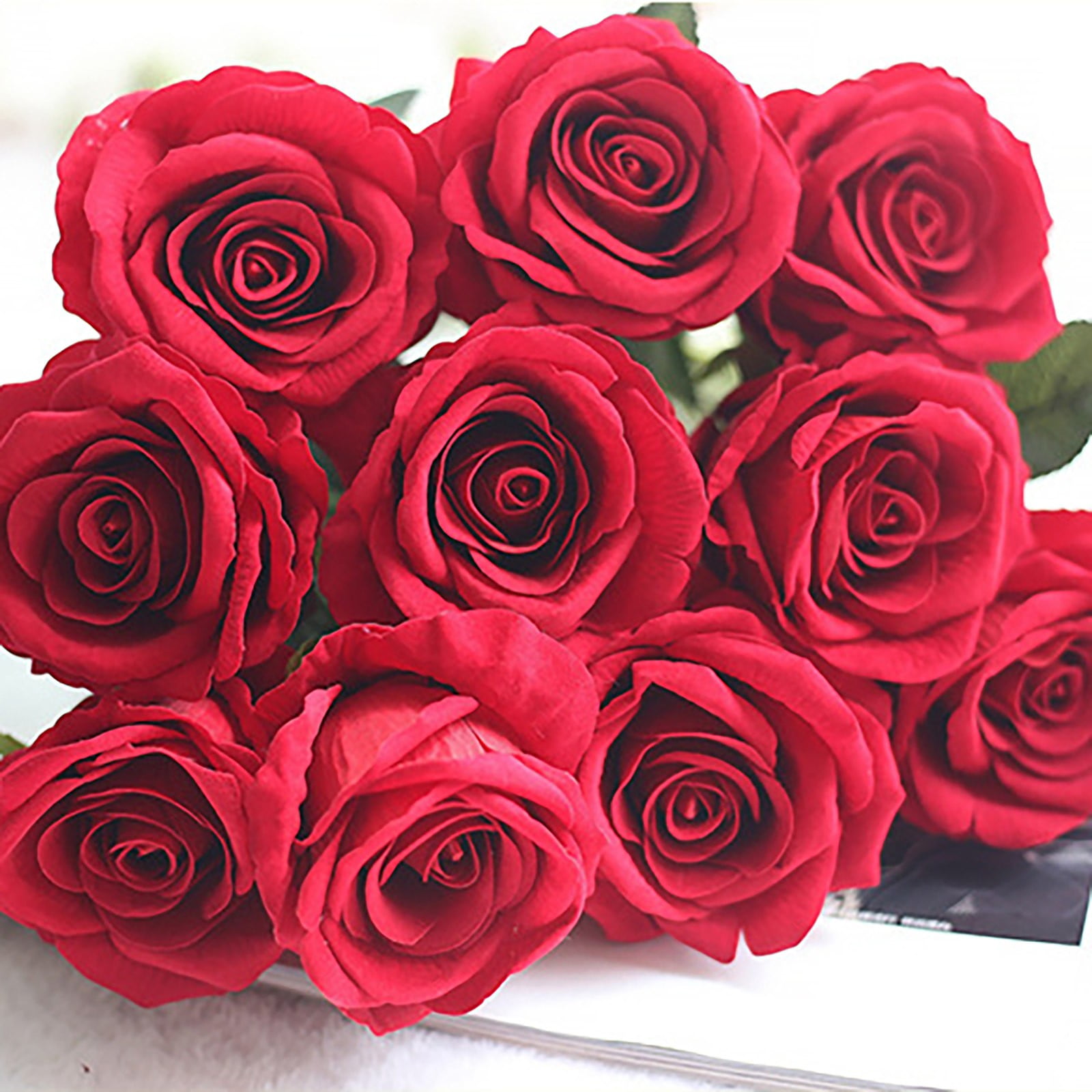 Artificial Rose Flowers Rose Wedding Bouquetss Floral Rose Flower Silk ...