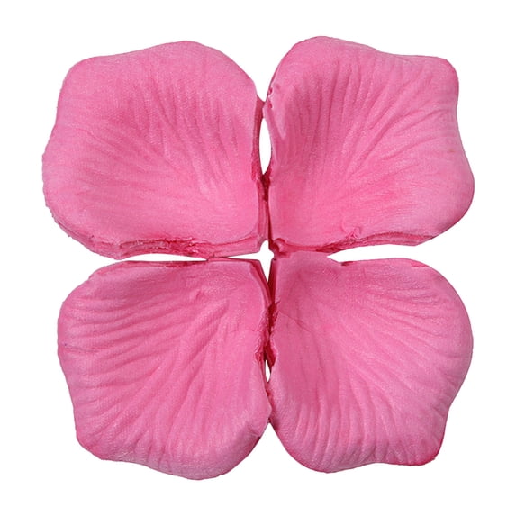 Artificial Rose Petals 100 Count - Silk Fabric Petals for Wedding Decor, Aisle Runner & Valentine's Day Romantic Decorations M