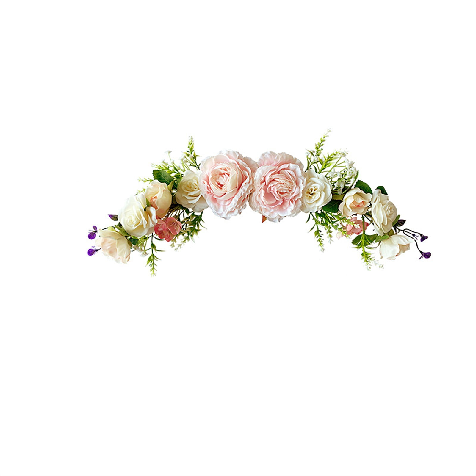 Artifical Spring Roses Artificial Rose Vine, Voguev Artificial Spring Flowers Blue Synthetic ...