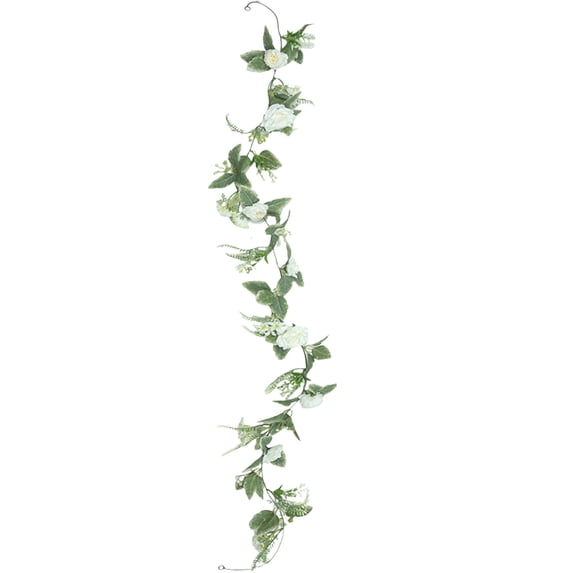 Artificial Rose Vines Silk Flower Artificial Flower Wall Hanging Vines Ceiling Flower Vines Home and Party Decoration Flower Vines