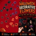 thumbnail image 1 of Artificial Roses 15 Inch Long Hobby Artificial Flowers Silk Flowers for Home Decor Halloween Floral Decorations Table Centerpiece Indoor Accent 1 Piece, 1 of 5