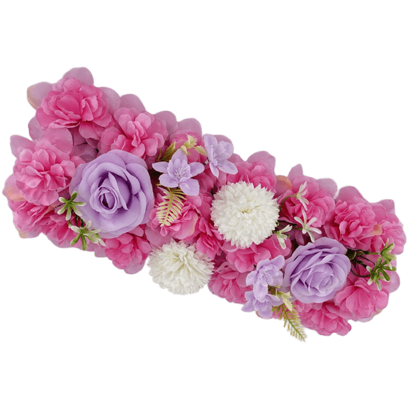 Artificial Roses Flowers, 3D Printed Silk Floral Decorations for Wedding Walls, Home & Outdoor Garden Décor, Lightweight Photography Props, Multiple Color Options Available(Rose Pink)