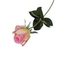thumbnail image 1 of Artificial Roses Real Touch Single Stem Fake Roses Silk Realistic Bouquet Flowers Arrangements Home Office Garden Grave Party Wedding Decoration, 1 of 8
