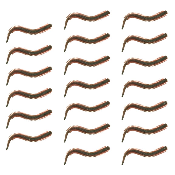 Artificial Sandworm Fishing Lure 20Pcs 7.5cm Soft Baits Swimbaits Tackle Accessory