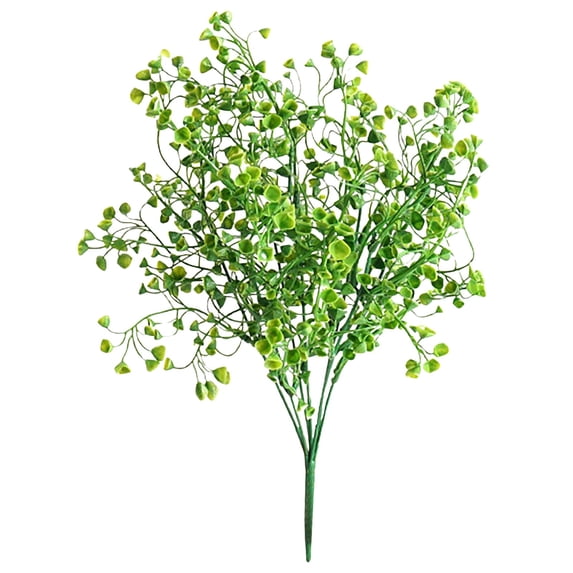 Artificial Shrubs Bushes, Ongmies Plastic Fake Plants, Decorative Faux Plants, Realistic Tropical House Plant Indoor for Home Office Bedroom Bathroom Kitchen Desk Decor
