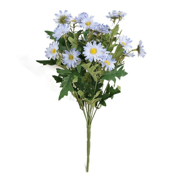 Artificial Silk Daisy Flower 9 Heads Flowers Bouquet For Home Table Centerpieces Wedding Home Decoration