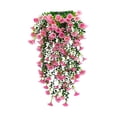 thumbnail image 1 of Artificial Silk Flower Vine Wall Hanging Basket for Home Wedding Garden Decor - 1 Piece, 1 of 7