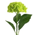 thumbnail image 1 of Artificial Silk Hydrangea Floral Stem, 34-Inch, Apple Green, 1 of 1