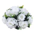 thumbnail image 1 of Artificial Silk Rose Ball – Romantic Wedding Centerpiece & Home Table Decoration, Realistic Simulation Flower Arrangement, 1 of 5