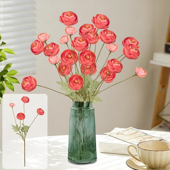 Artificial Silk Rose Bouquet for Home Decor, Wedding Centerpieces, and Party Venues - 22.83 Inch Faux Floral Arrangement in Assorted Colors