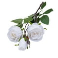 thumbnail image 1 of Artificial Silk Rose Flower Single Stem Lifelike Vintage Fake Rose for Wedding Bouquet Floral Arrangements Home Party Centerpiece Decoration, 1 of 8