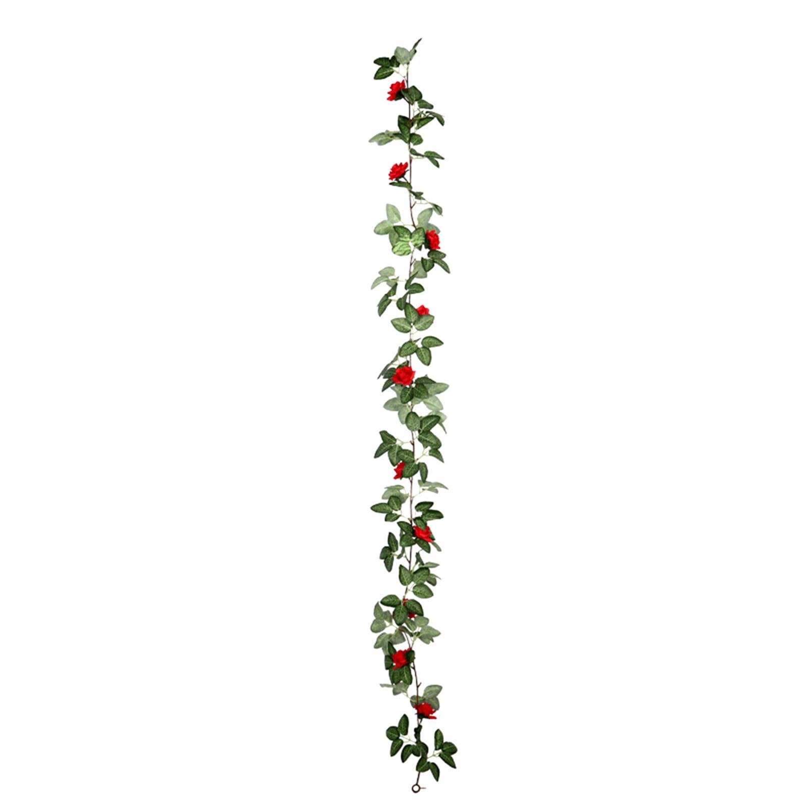 Artificial Silk Rose Vine Garland 180cm • PVC Floral Hanging Decor for ...
