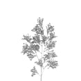 thumbnail image 1 of Artificial Silver Flower Stems Faux Metallic Roses, Bendable Branches For Home Vase Centerpiece, Wedding Party Farmhouse Table Arrangement Decor And Display, 1 of 6