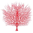 thumbnail image 1 of Artificial Simulation Tree Branch Peacock Coral Branch Props Artificial Plants Ornaments, Plant Table Decor (Red), 1 of 8