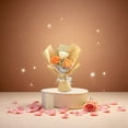 thumbnail image 1 of Artificial Small Rose Bouquet 1 Bunch Exquisite Lightweight for Gift, 1 of 5