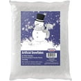 thumbnail image 1 of Artificial Snow 10 Ounces Fake Snow Flakes for Christmas Tree Decoration, Village Displays - Sparkling White Dry Plastic Snowflakes for Holiday Decor and Winter Displays, 1 of 7