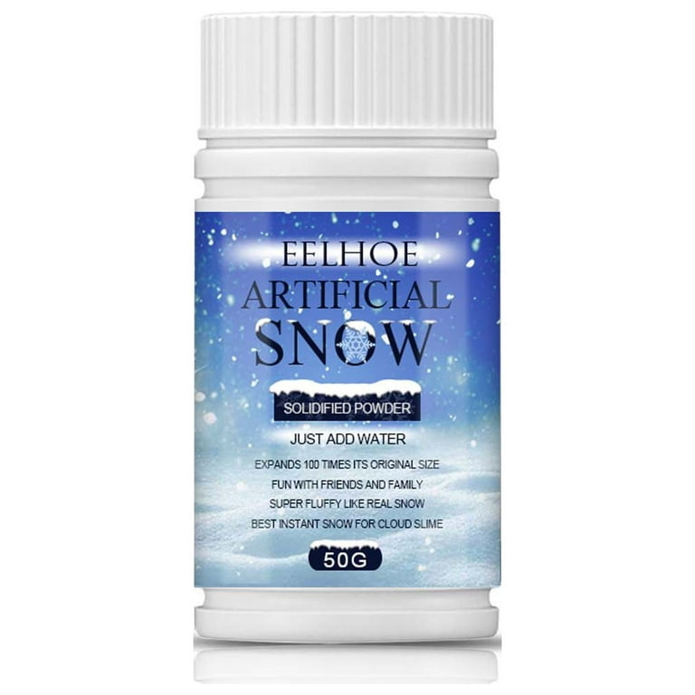 Artificial Snow and Snow, Winter, Indoor Shooting, Setting, Window  Decoration, Fake Snowflakes 50g 
