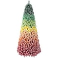thumbnail image 1 of Artificial Spruce Christmas Tree, PE+PVC Blend Branches, Undecorated For Easy Setup. Includes A Foldable Metal Stand. A Holiday Tree For Home Decor, 1 of 7